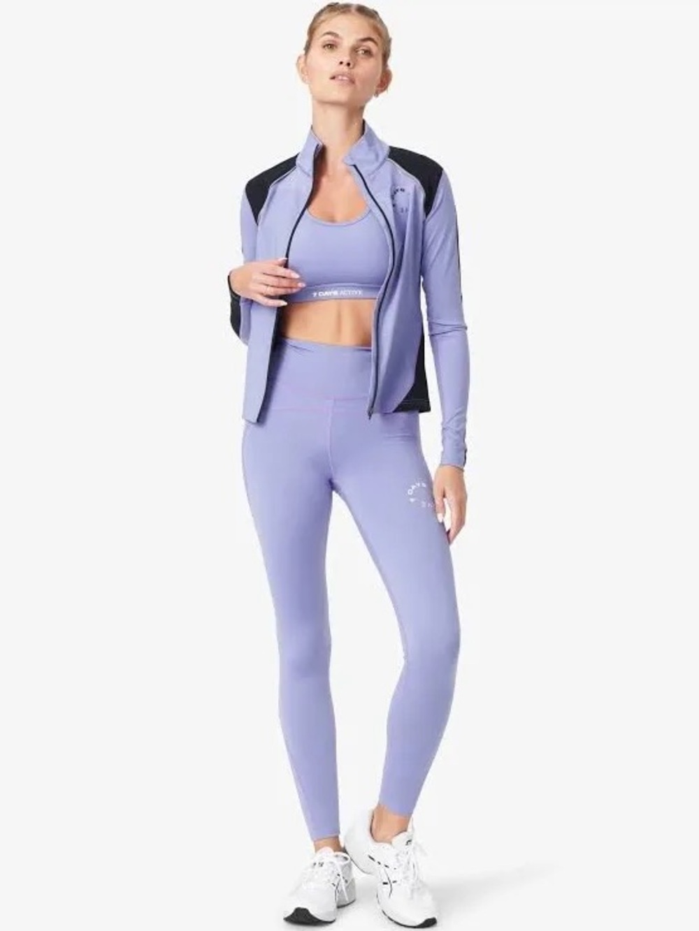 7 Days Active High-Rise Lavender Performance Leggings